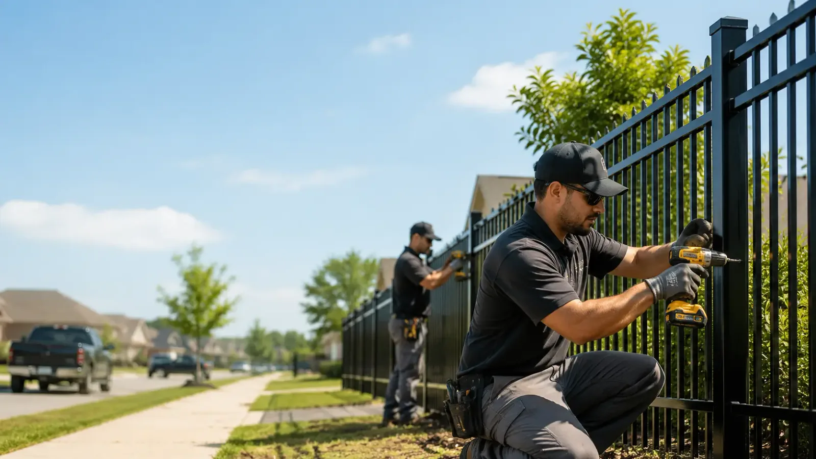 Metal Fence Installation in Browns, IL